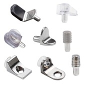 隔板托粒柜内衣柜活动层板酒柜玻璃固定隔板托