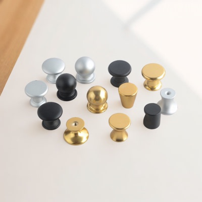 顾家乐五金铝合金圆型拉手