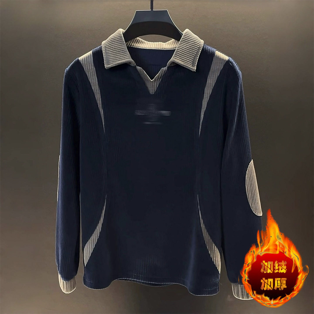 2025秋冬新款时尚百搭轻奢时装卫衣男士卫衣潮男