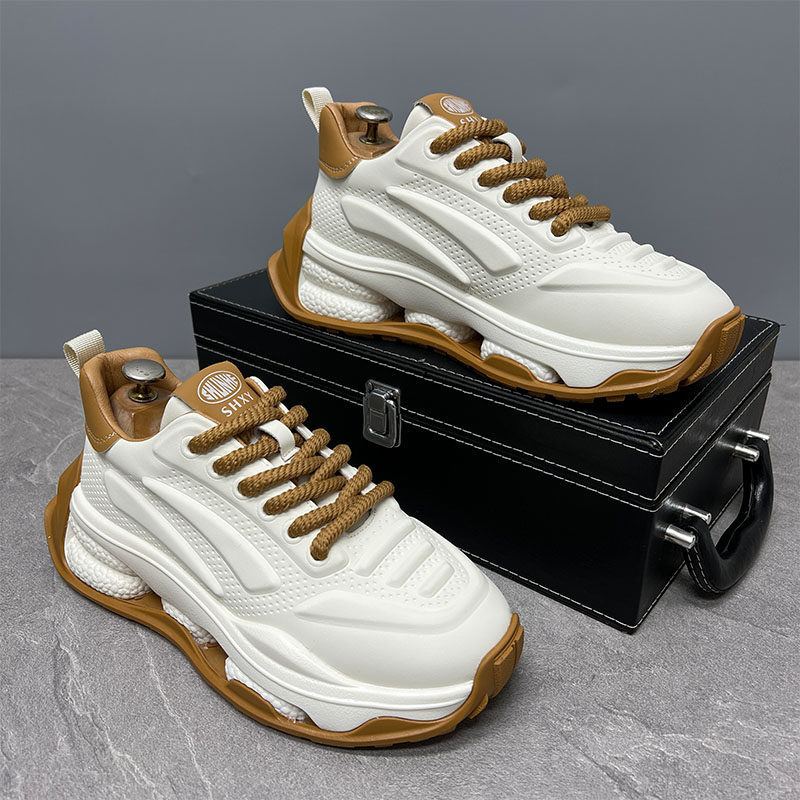 超火老爹鞋男网红爆款运动休闲鞋2026新款小白鞋厚底增高男士板鞋