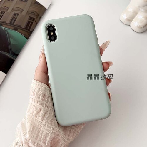 适用iPhoneX手机壳苹果Xs Max液态硅胶iPhoneXR简约Xsmax纯色X防摔苹果iPhoneXs保护套XR全包iphone10保护壳