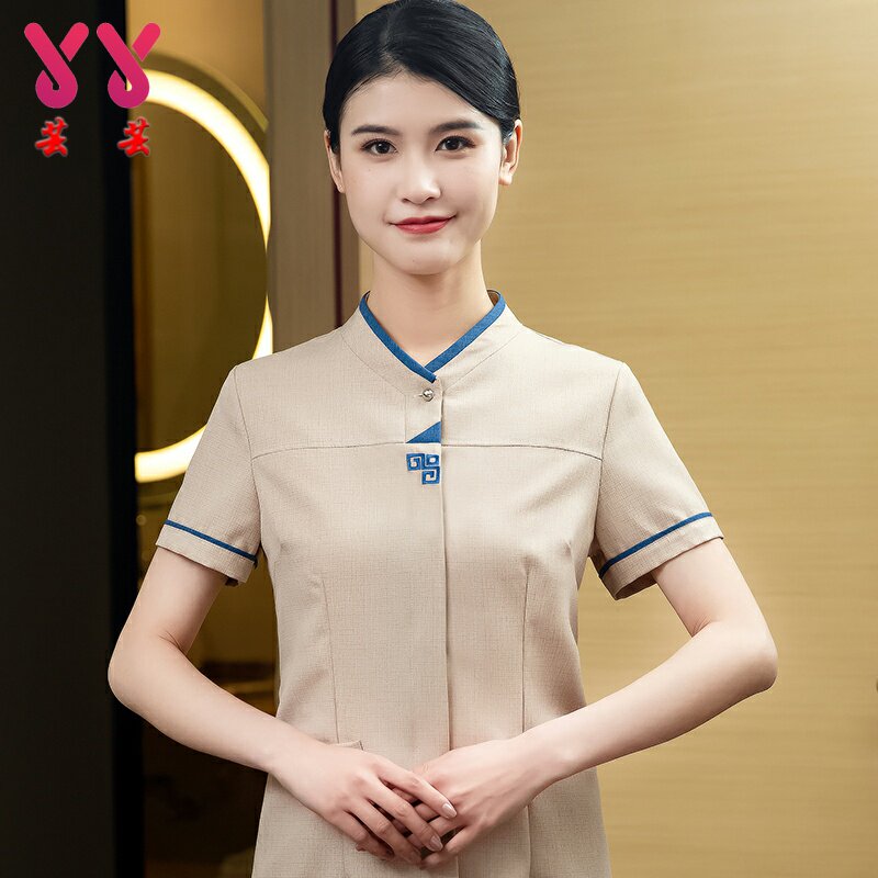 保洁员短袖保洁服春夏清洁工服装客房服务员工作服PA制服大码透气