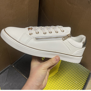 外贸原单男女鞋2026春秋休闲板鞋轻便舒适防滑运动小白鞋40 38码