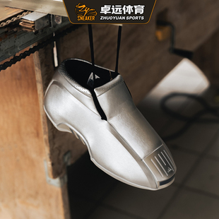 科比面包复古金属银实战篮球鞋 Adidas JH9679 Crazy