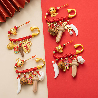 防京吓福挂件生肖龙