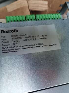 议价REXROTH 力士乐控制器 DKCXX3-040-7