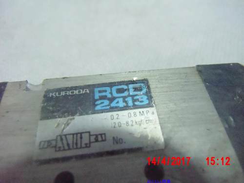 议价KURODA 黑田精工电磁阀   RCD2413
