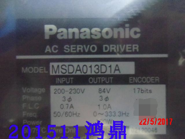 议价MSDA013D1APanasonic/松下