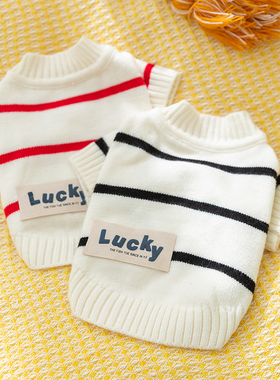 狗狗衣服秋冬开衫毛衣宠物比熊泰迪小型幼犬约克夏雪纳瑞薄款保暖