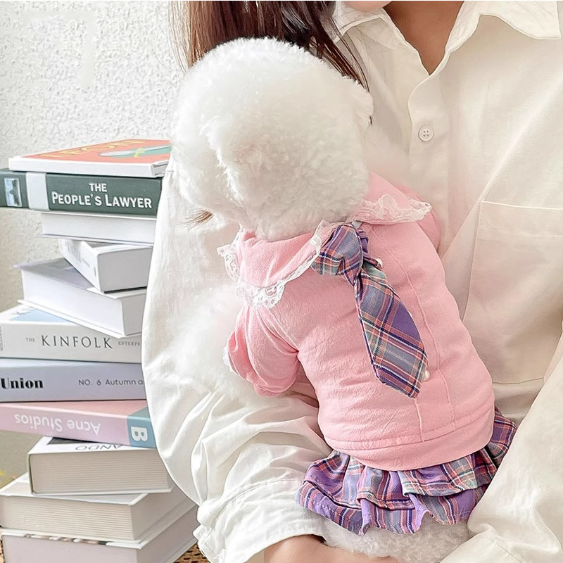 可爱JK裙子小狗狗衣服