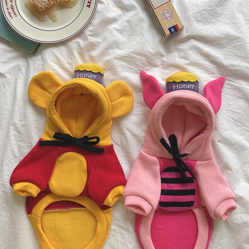 小狗狗衣服秋季搞怪卫衣泰迪比熊柯基雪纳瑞小型幼犬宠物猫咪冬天