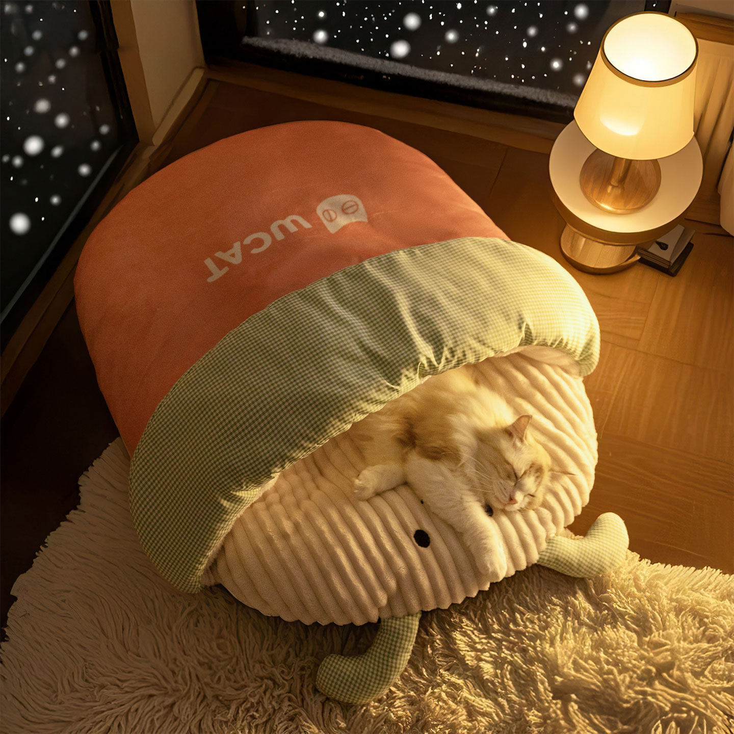 秋冬季猫咪卡通小猫可爱猫睡袋保暖加厚猫窝小狗睡觉狗窝宠物窝垫,宠物/宠物食品及用品,猫窝/屋/帐篷/沙发,淘宝优惠券,粉丝福利购,淘宝优惠卷