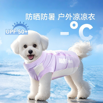 宠物小狗狗衣服夏季防晒衣凉凉衣泰迪比熊雪纳瑞小型幼犬夏天薄款