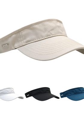 [THE HOBOO]帽子空顶帽防晒遮阳 夏季运动透气百搭休闲无顶帽 户