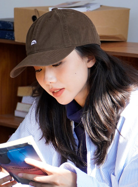 [THE HOBOO]中豪帽业日系原创半边圆鸭舌帽男女同款夏季遮阳防晒