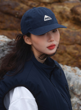 [THE HOBOO]日系原创连山鸭舌帽夏季防晒棒球帽男百搭正品男女款