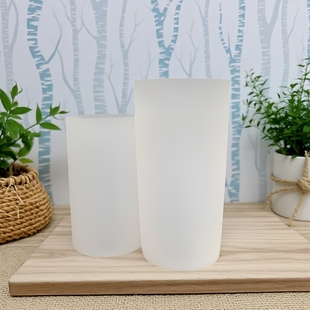 7.8cm8cm透明硅胶杯套保温杯垫防摔防烫防磨隔热学生水壶套保护套