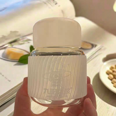 7.5-8cm硅胶水杯套九阳豆浆杯300ml200ml玻璃胖胖杯防滑套隔热圈