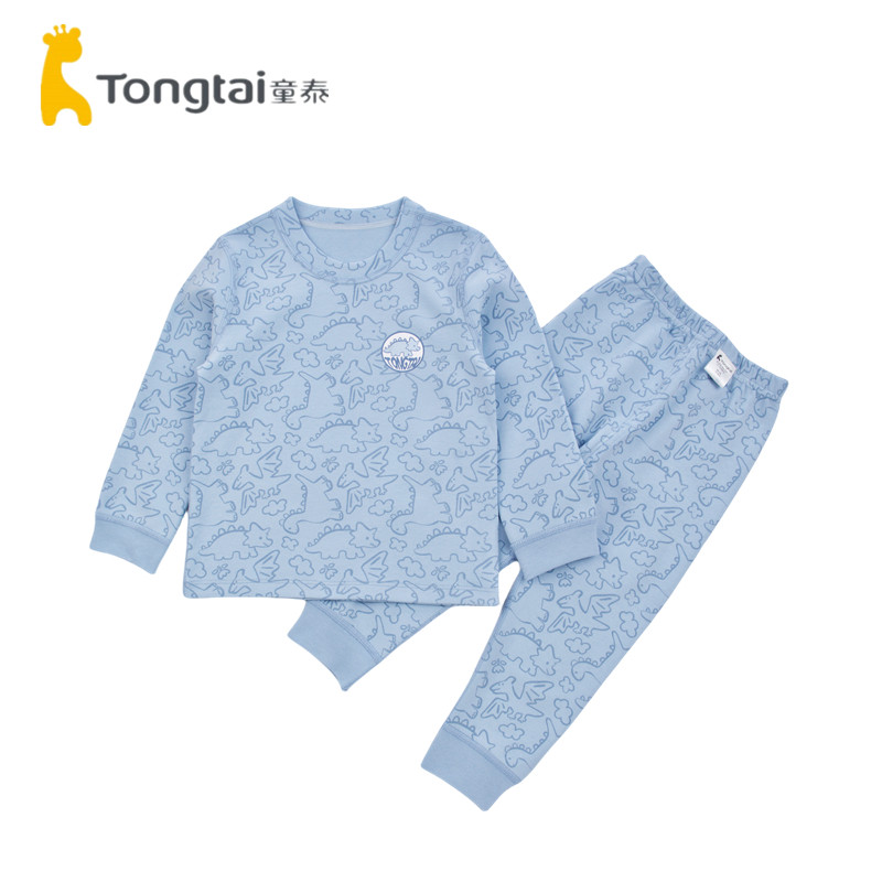 童泰秋冬男宝宝弹力舒适棉内衣套装儿童打底秋衣秋裤睡衣家居服,童装/婴儿装/亲子装,内衣套装,淘宝优惠券,粉丝福利购,淘宝优惠卷