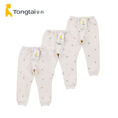 童泰无骨纯棉加厚保暖裤子