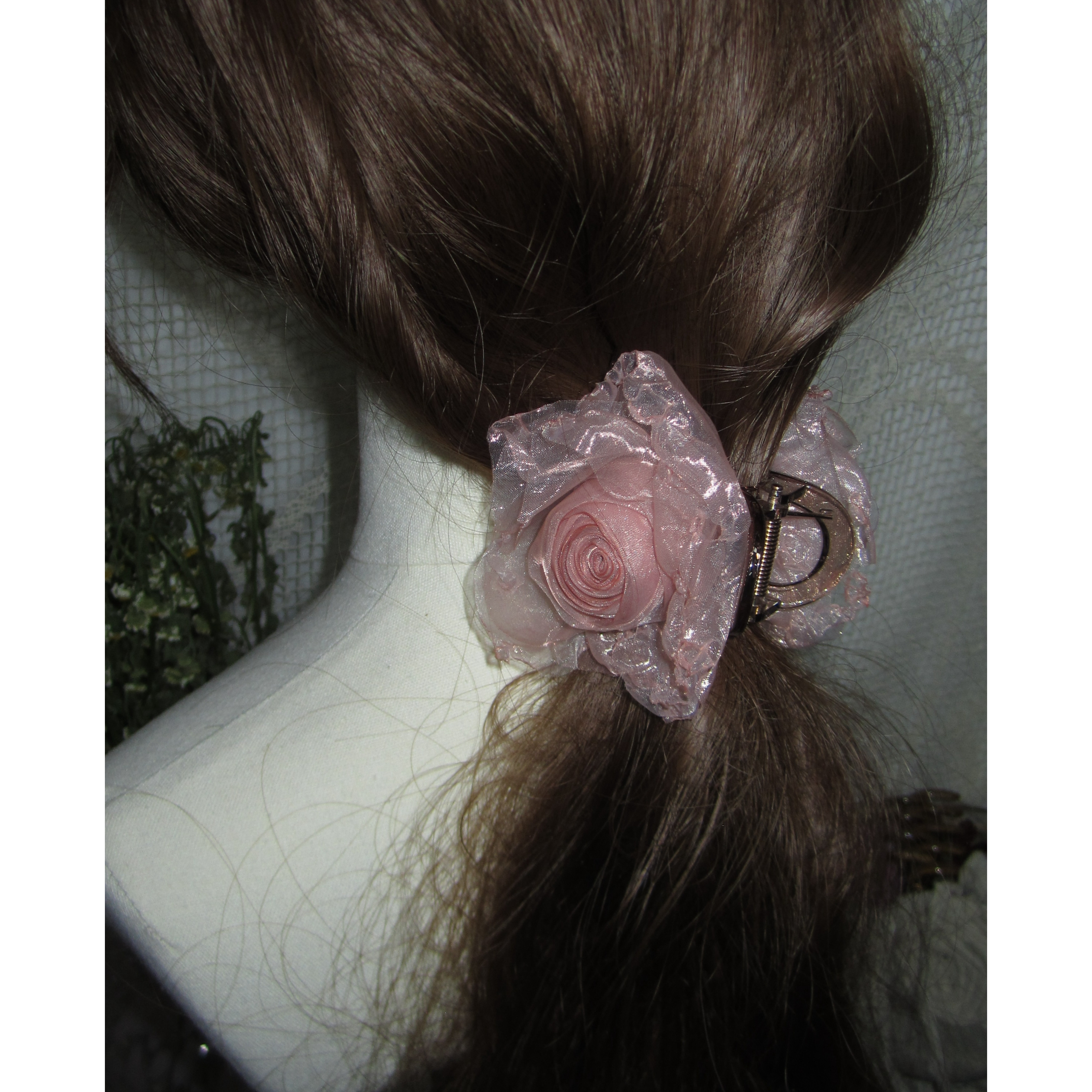 原创设计手作玫瑰复古法式温柔粉花朵小抓夹古风边夹发饰发夹新款,饰品/流行首饰/时尚饰品新,发饰,淘宝优惠券,粉丝福利购,淘宝优惠卷