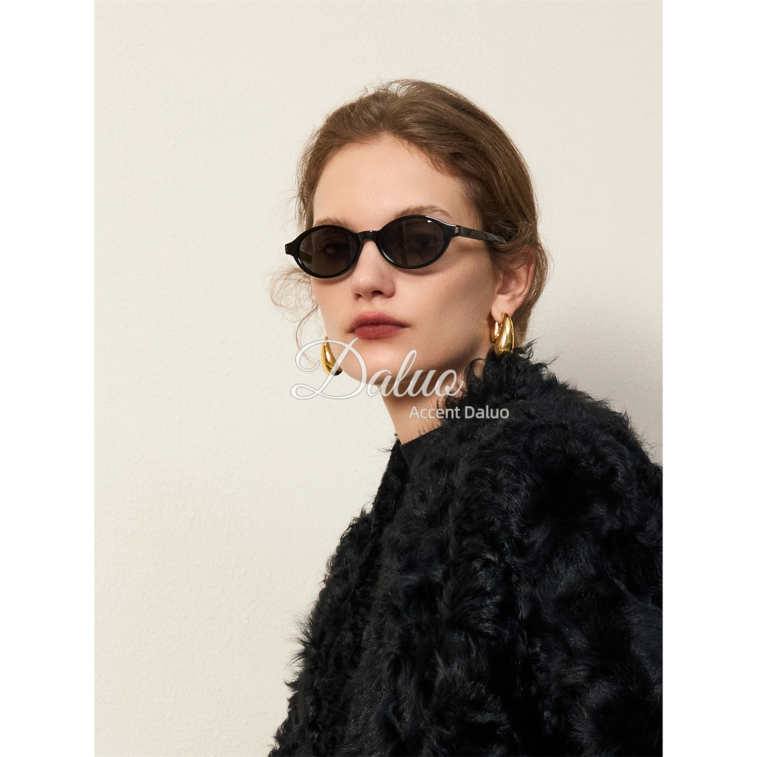 ACCENT DALUO 复古时髦 超轻醋酸板材 百搭显脸小遮阳墨镜太阳镜