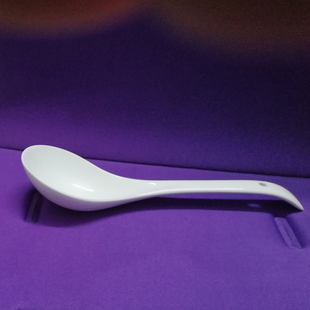 汤勺陶瓷家用大勺子大汤瓷勺汤匙大号长柄粥勺稀饭勺陶瓷勺