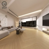 Больше деревянных пола напольного покрытия семитиста имитация деревянной плитки, водонепроницаем