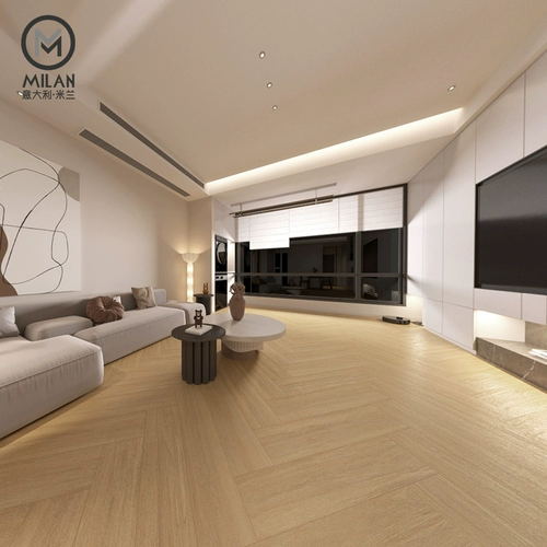 Больше деревянных пола напольного покрытия семитиста имитация деревянной плитки, водонепроницаем