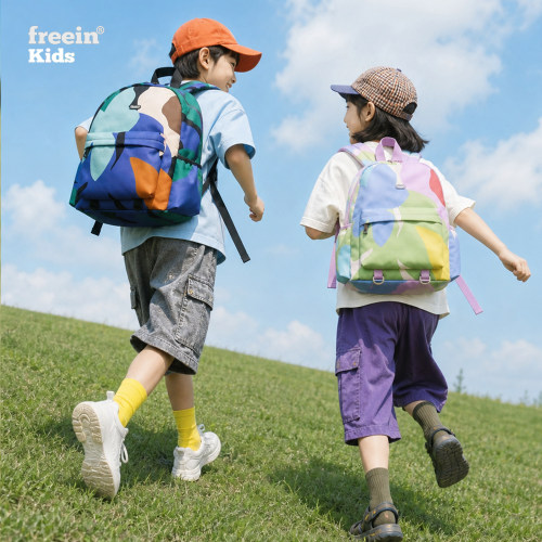 FREEIN小学生护脊减负双肩书包