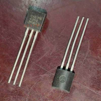 PN4393 CAL TO92进口 直插场效应管 N JFET MOS TRA 30V 0.625W