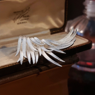 飾品耳飾Boucher羽毛系列胸針 輕奢時尚