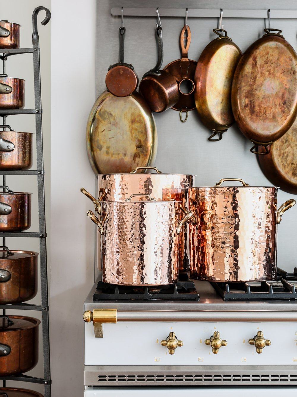 法国Mauviel紫铜锅汤桶