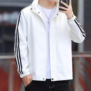 外套男士秋季潮牌休闲工装痞帅夹克男生上衣服秋款男装JK856P50,赵温婉穿搭高级图片
