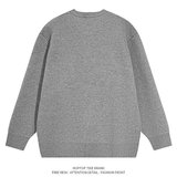 圆领简约宽松纽扣针织开衫秋冬季新款韩版时尚休闲毛衣潮M223P68，男装针织衫/毛衣，星座1013-2