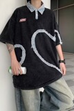 简约款潮男日常ins潮流时尚夏季POLO衫短袖气质青春流行T306P50，男装Polo衫，星座1013-2