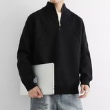 半拉链毛衣男高领时尚休闲慵懒风宽松秋提花针织打底衫潮M335P70，男装针织衫/毛衣，星座1013-2