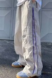 冰丝休闲裤男士夏季宽松直筒裤子青少年男生速干运动长裤K626P45，男装休闲裤，星座1013-2