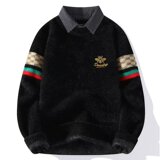 男士加绒加厚半高领毛衣冬季针织衫休闲毛线衣保暖冬装上衣M15P50，男装针织衫/毛衣，星座1013-2