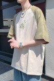T恤日常潮男简约青春流行时尚潮牌夏季圆领气质五分袖insT307P35，男装T恤，星座1013-2