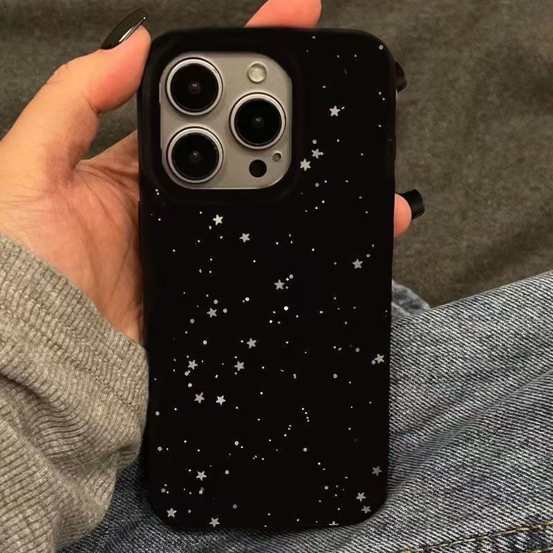 ins风滴胶满天星iPhone14pro苹果15promax手机壳13/12软11/xr女款