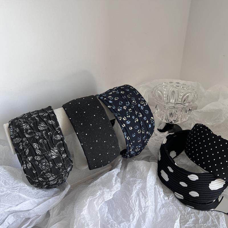 黑色超宽边针织发卡发箍女2024新款遮白发头饰外戴压发洗脸头箍,饰品/流行首饰/时尚饰品新,发饰,淘宝优惠券,粉丝福利购,淘宝优惠卷