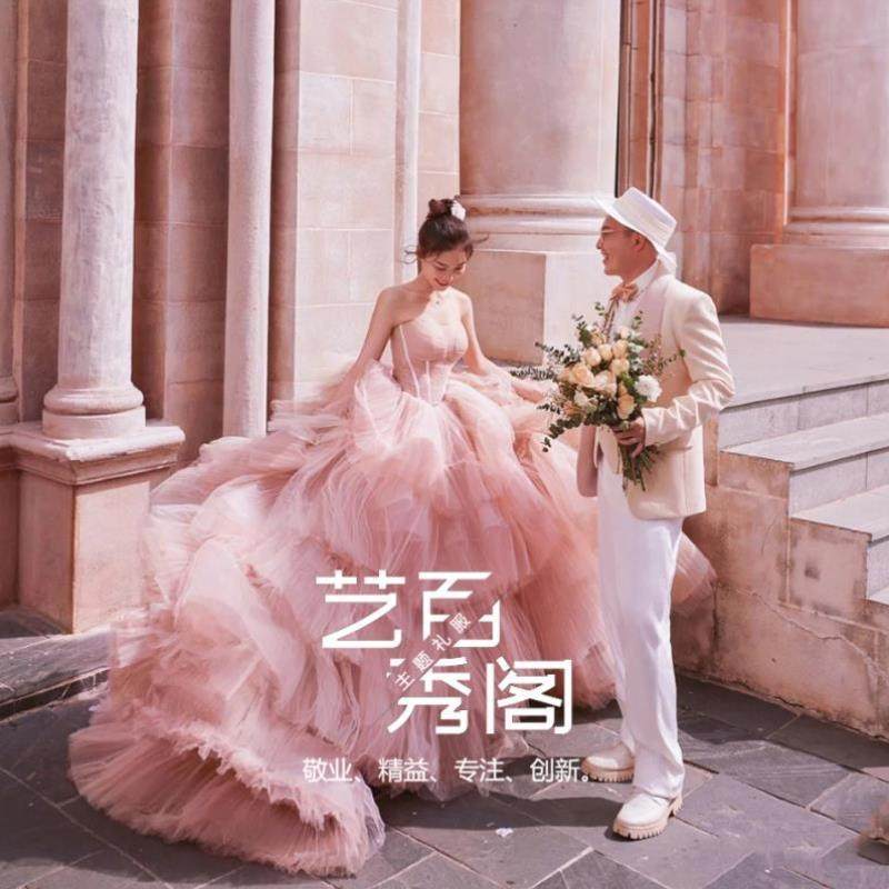 成人礼晚礼服粉色抹胸在逃公主裙高端轻奢小众生日宴会主持人,女装/女士精品,礼服/晚装,淘宝优惠券,粉丝福利购,淘宝优惠卷