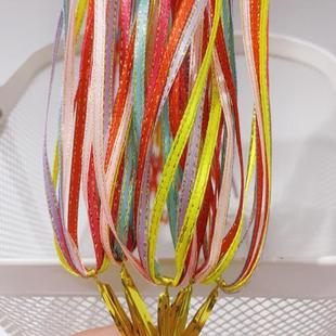 民族儿童编发彩绳编辫子发绳女孩绑头发彩带女童彩色盘发发带头饰