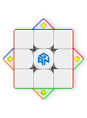 Gan356_i carry S UV雾面版双纽扣电池全新球轴智能对战魔方玩具