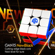 GAN15NewBlack3阶魔方uv版 磁悬浮钻面速拧黑核比赛玩具现货