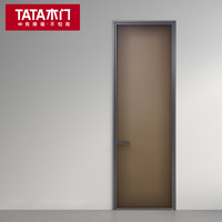 TATA木門鋁合金窄邊平開衛(wèi)生間門