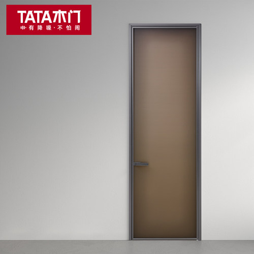 TATA木门铝合金窄边平开卫生间门