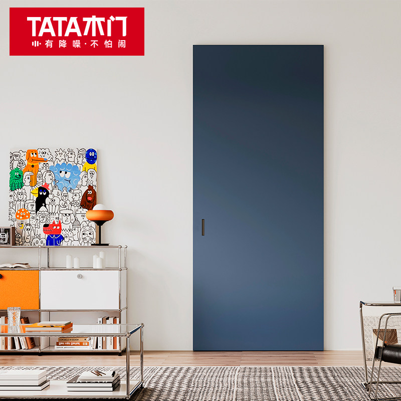 TATA木门2026新品幽灵推拉门图片