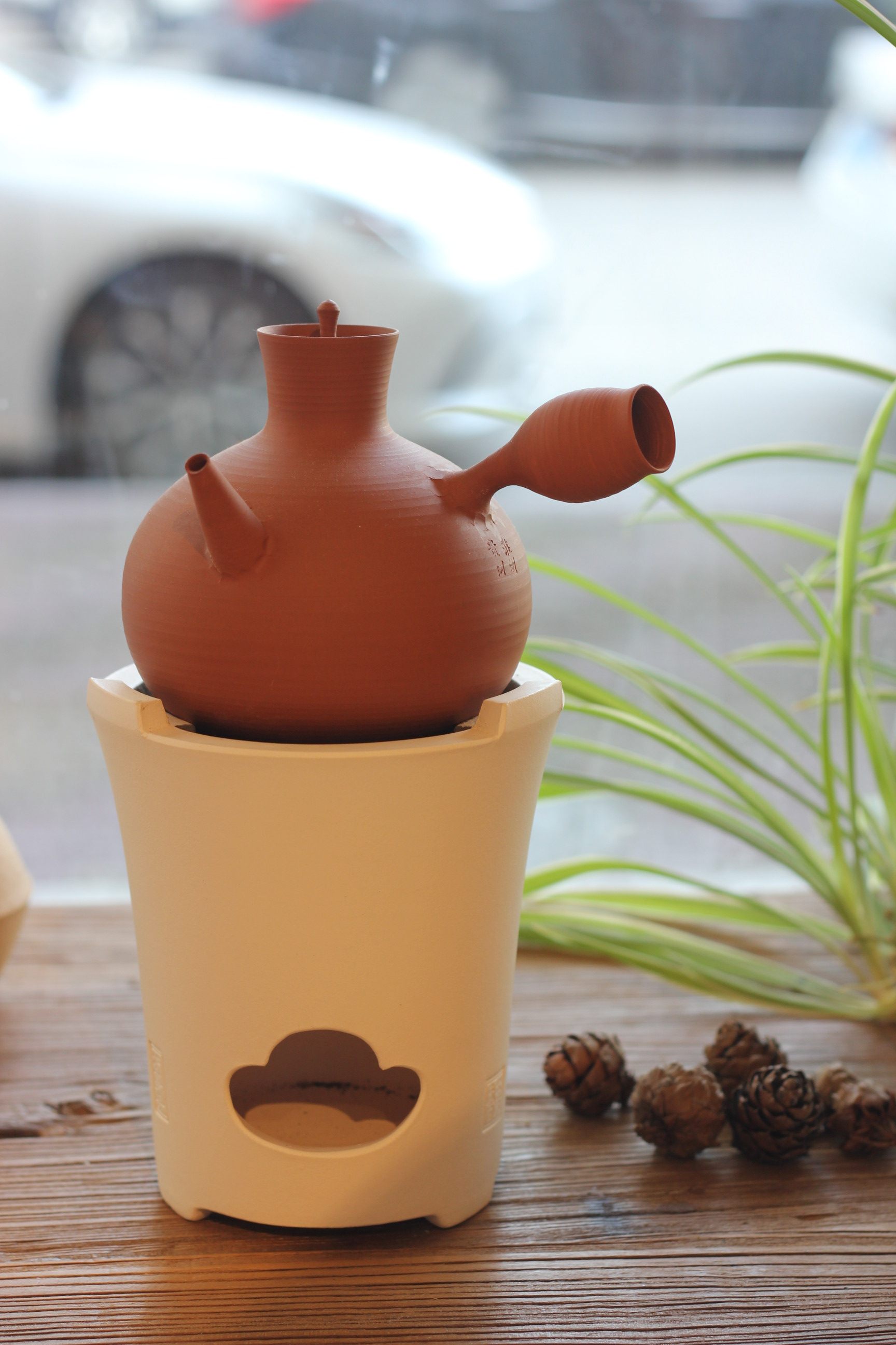 叶乔白泥小高炉 潮州纯碳炉 煮茶炉 砂銚烧水明火炉 工夫茶炉具